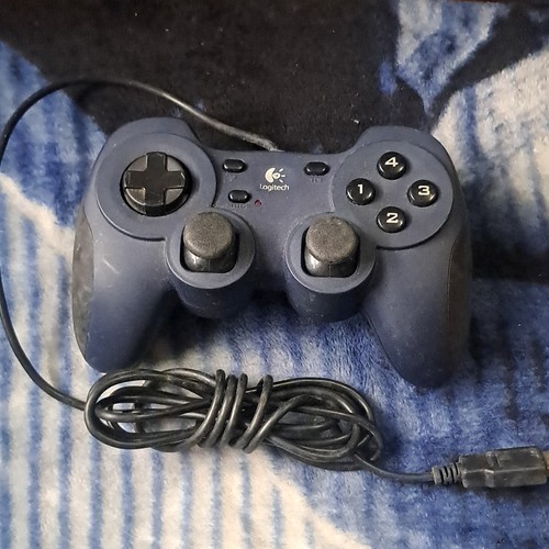 Logitech dual action navy blue - logitech,