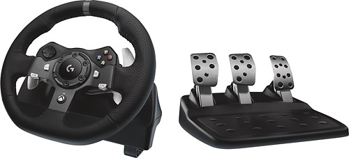Logitech g920 racing wheel and - logitech,